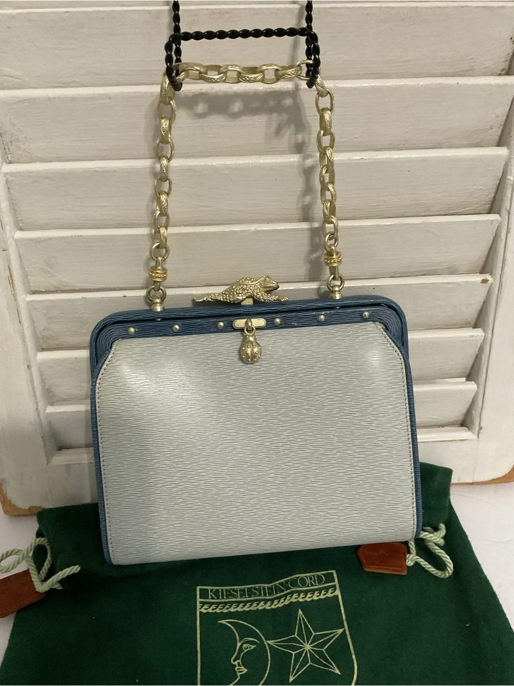 Barry Kieselstein-Cord Handbag Vintage Frog Clasp